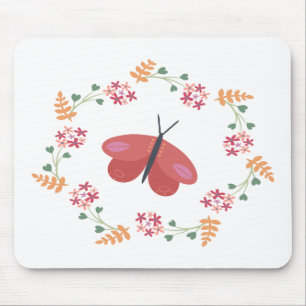 Tapis De Souris Papillon de courroie