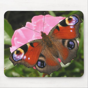 Tapis De Souris Papillon de paon