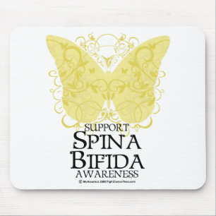 Tapis De Souris Papillon de spina bifida