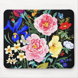 Tapis De Souris Papillon floral