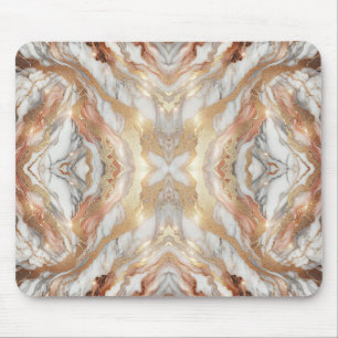Tapis De Souris Papillon Marbre Tendance Luxueux Glam Rose Gold
