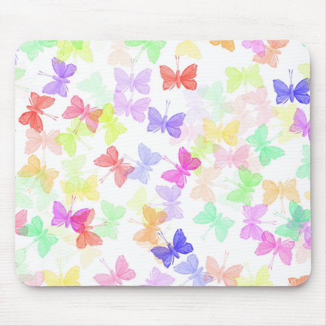 Tapis De Souris Papillons (Devant)
