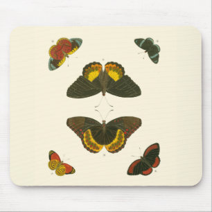 Tapis De Souris Papillons lumineux par Pieter Cramer