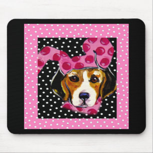 Tapis De Souris Pâques Beagle