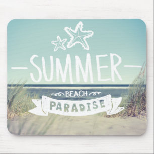 Tapis De Souris Paradis de plage d'été