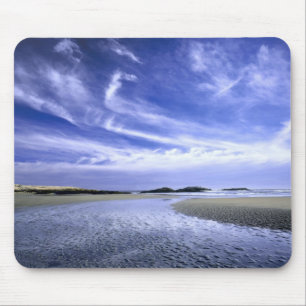 Tapis De Souris PARC D'ÉTAT DE POPHAM BEACH, MAINE. USA. Cirrus