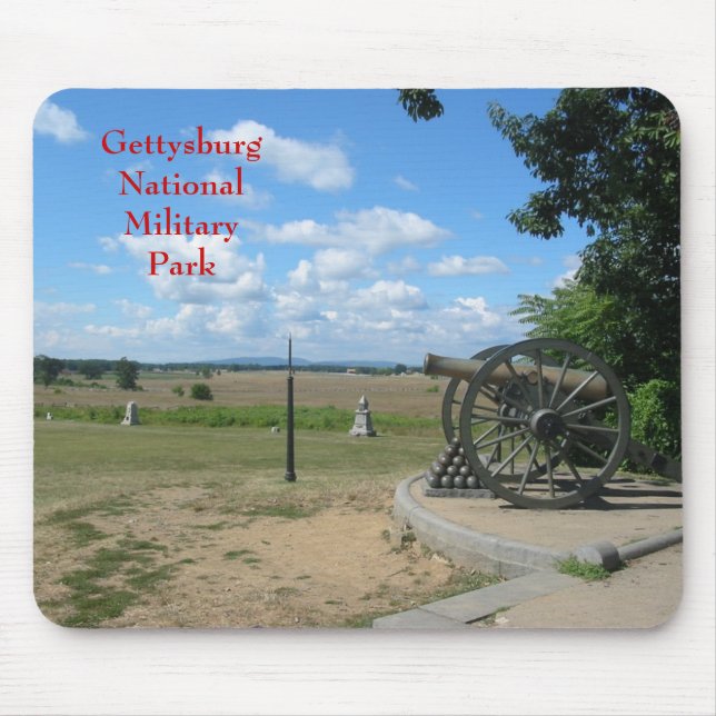 Tapis De Souris Parc militaire national Mousepad de Gettysburg (Devant)