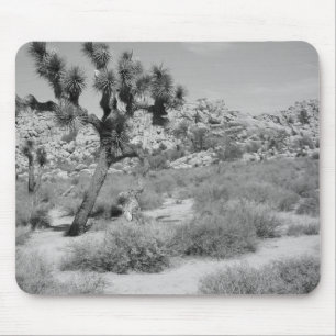 Tapis De Souris Parc national 3 d'arbre de B&W Joshua