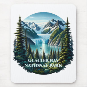 Tapis De Souris Parc national de Glacier Bay Alaska
