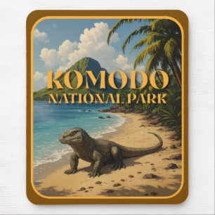 Tapis De Souris Parc national de Komodo Indonésie