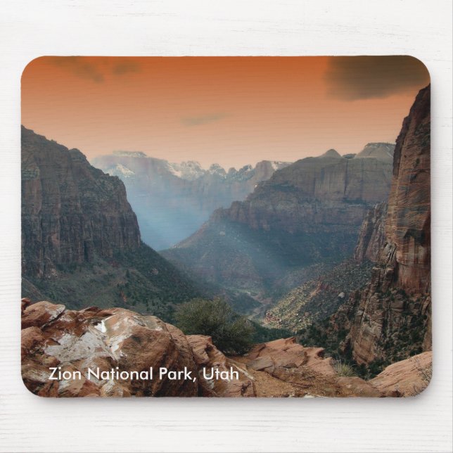 Tapis De Souris Parc national de Zion, Utah (Devant)