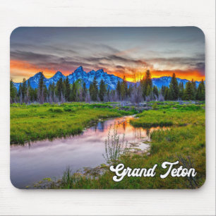 Tapis De Souris Parc national du Grand Teton, Wyoming