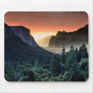 Tapis De Souris Parc national du lever de soleil Yosemite