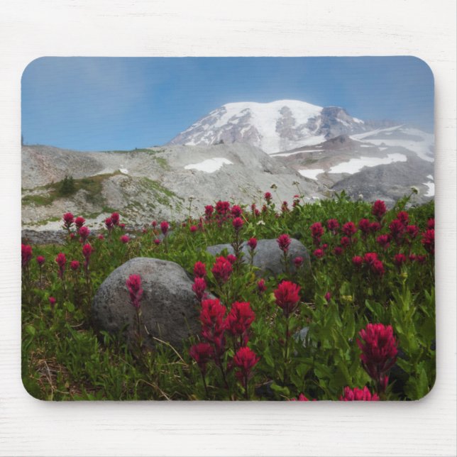 Tapis De Souris Parc national du Mont Rainier, Mont Rainier 1 (Devant)