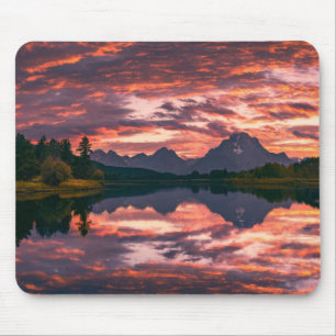 Tapis De Souris Parc national grand de Teton, Wyoming