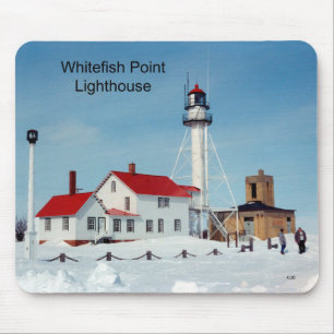 Tapis De Souris Pare de Whitefish Point - mousepac d'hiver