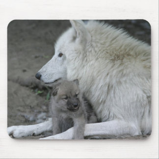 Tapis De Souris Parent Mousepad de loup