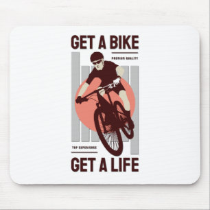 Tapis De Souris Parfait design pour motard - Obtenir un vélo, obte