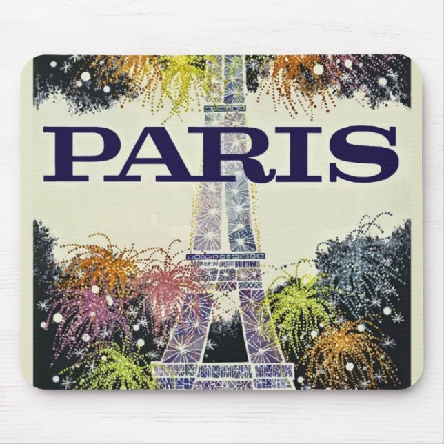 Tapis De Souris Paris : Poster (Devant)