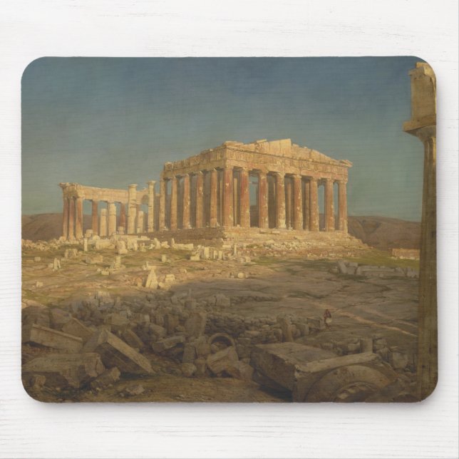 Tapis De Souris Parthénon (temple grec antique, site d'Athènes) (Devant)