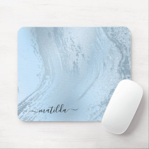Tapis De Souris parties scintillant moderne élégante en marbre b