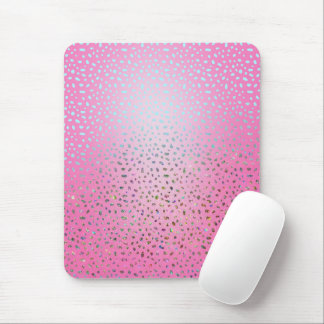 Tapis De Souris Parties scintillant rose Cheetah Imprimer
