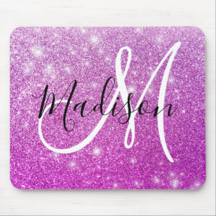 Tapis De Souris Parties scintillant violette Fille et Glam Parking