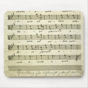 Tapis De Souris Partition musicale vintage, partition musicale ant