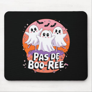 Tapis De Souris Pas De Boo-rée Ghost Ballet Danse Professeur Funny