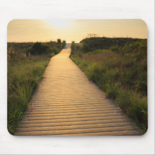 Tapis De Souris Passage couvert en bois à échouer