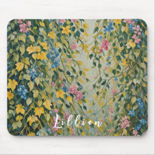 Tapis De Souris Passage enchanté : Jardin secret Pastel