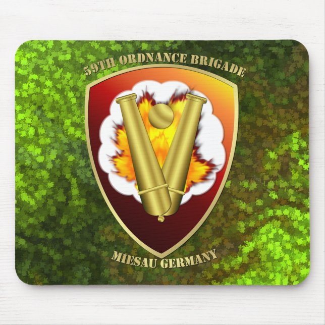 Tapis De Souris Patch de la 59e brigade d'artillerie (Devant)