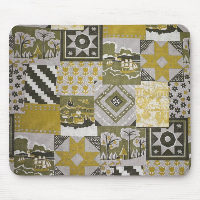 Tapis De Souris Patchwork or Mousepad (Devant)