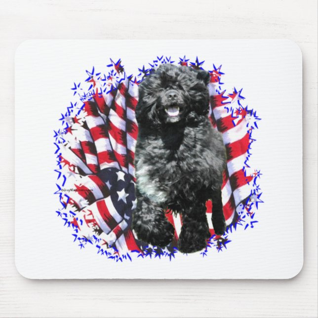 Tapis De Souris Patriote portugais des chiens d'eau (Devant)