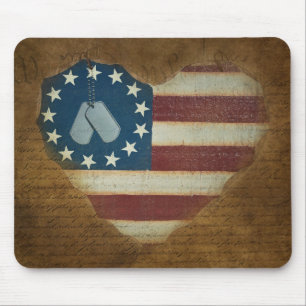 Tapis De Souris Patriotisme vintage