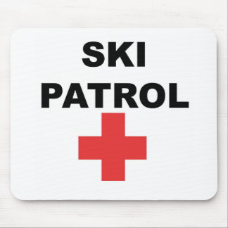 Tapis De Souris Patrouille de ski