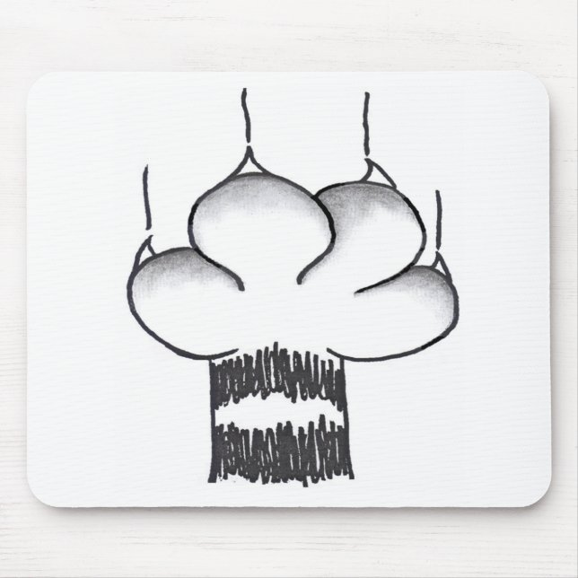Tapis De Souris Patte pour le mousepad (Devant)