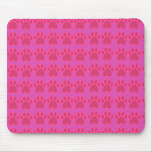 Tapis De Souris patte rose chat