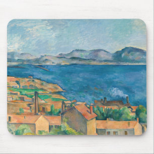 Tapis De Souris Paul Cezanne - Baie de Marseille, vue d'Estaque