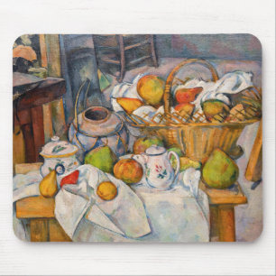 Tapis De Souris Paul Cezanne - Nature morte avec panier