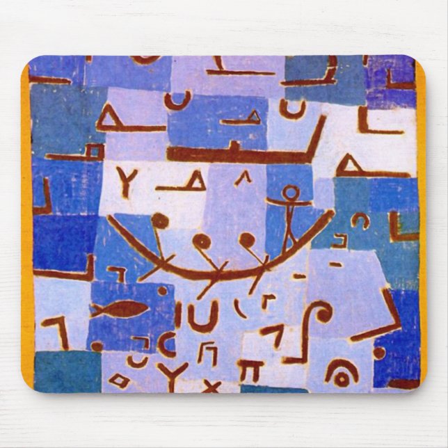 Tapis De Souris Paul Klee - légende du Nil (Devant)