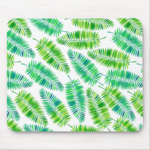 Tapis De Souris Paume d'eau feuille motif