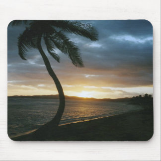 Tapis De Souris Paume Mousepad de coucher du soleil