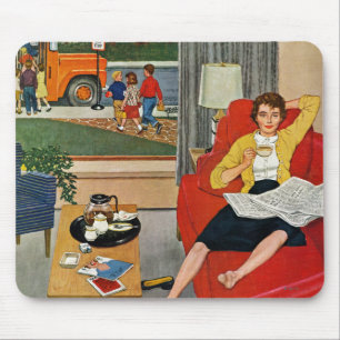 Tapis De Souris Pause-café de matin