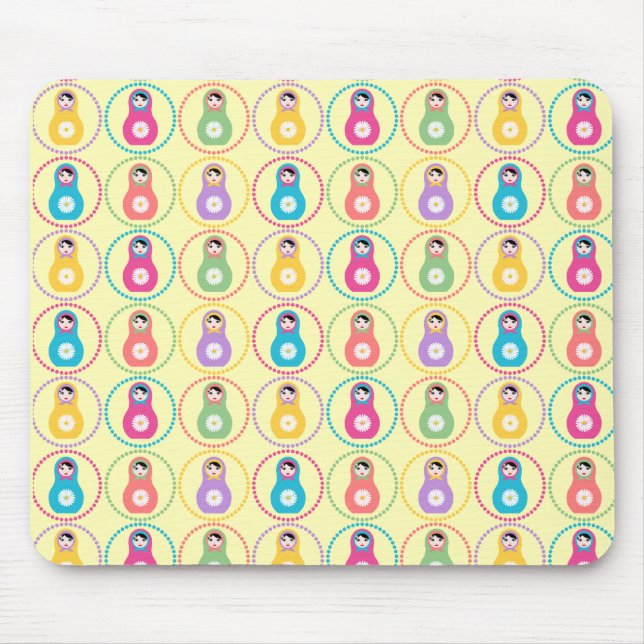 Tapis De Souris Pavé de souris motif Daisyflower (Devant)