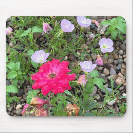 Tapis De Souris Pavé de souris rose et Primrose