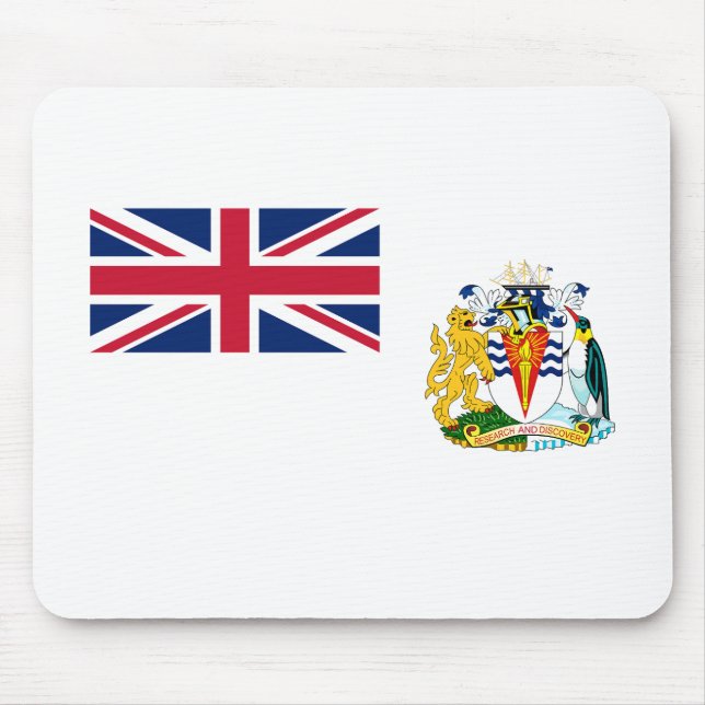 Tapis De Souris Pavillon de souris du Territoire de l'Antarctique  (Devant)