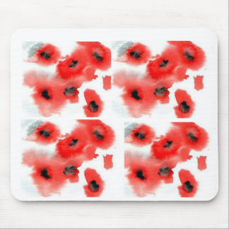 tapis de souris - pavots