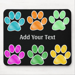 Tapis De Souris Paw Prints