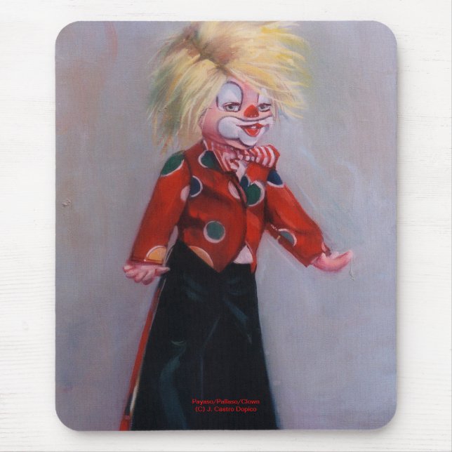 Tapis De Souris Payaso/Pallaso/Clown (Devant)